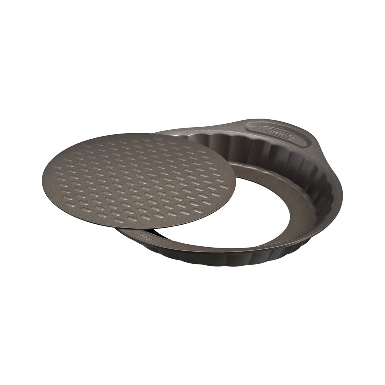 Tava tarta, otel carbon, 25cm, "Asimetria"- Pyrex - imagine 5